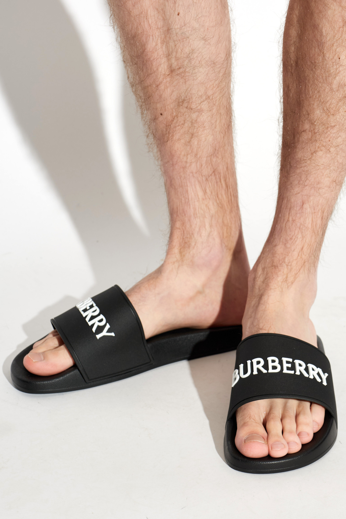Burberry Rubber flip-flops | Men's | Vitkac